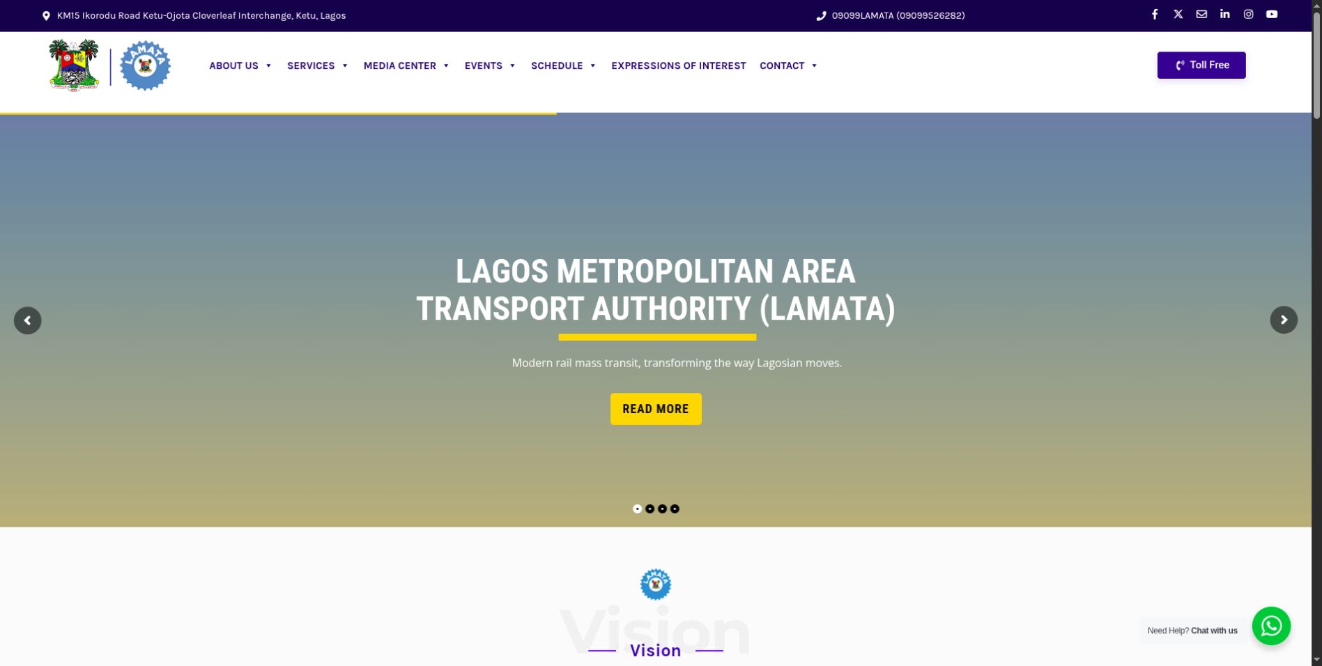 LAMATA & LAMATA Tenant website screenshot